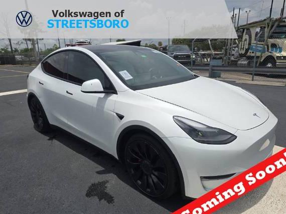 TESLA MODEL Y 2022 7SAYGDEF4NF466707 image